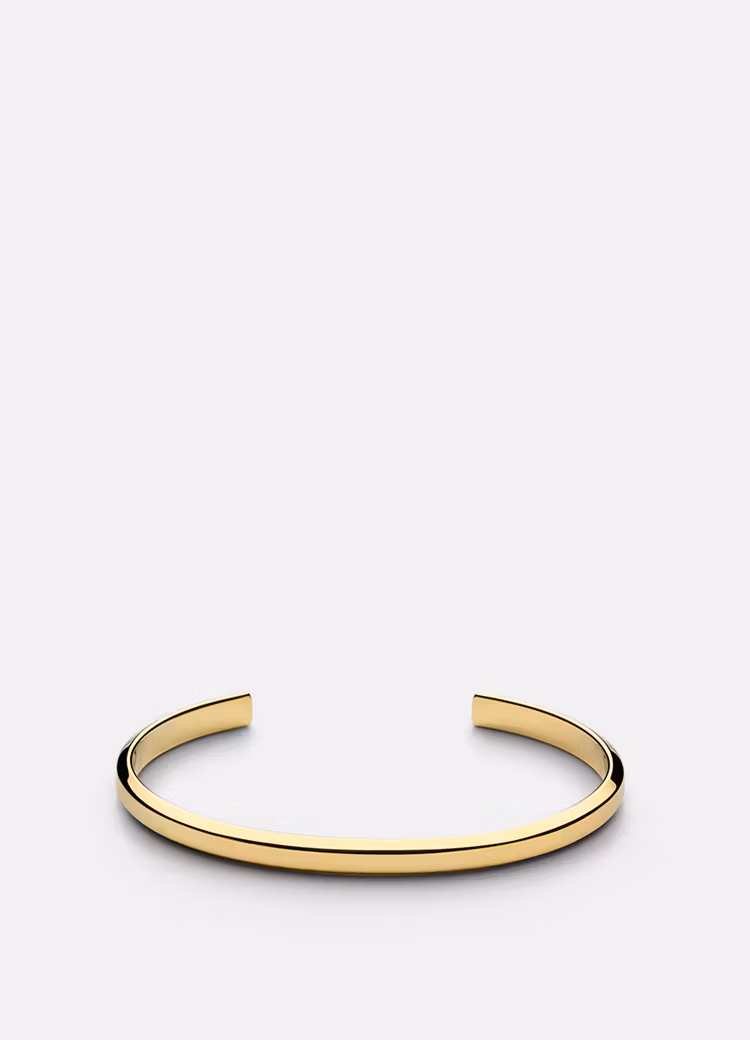 Skultuna - Icon Cuff Thin Gold