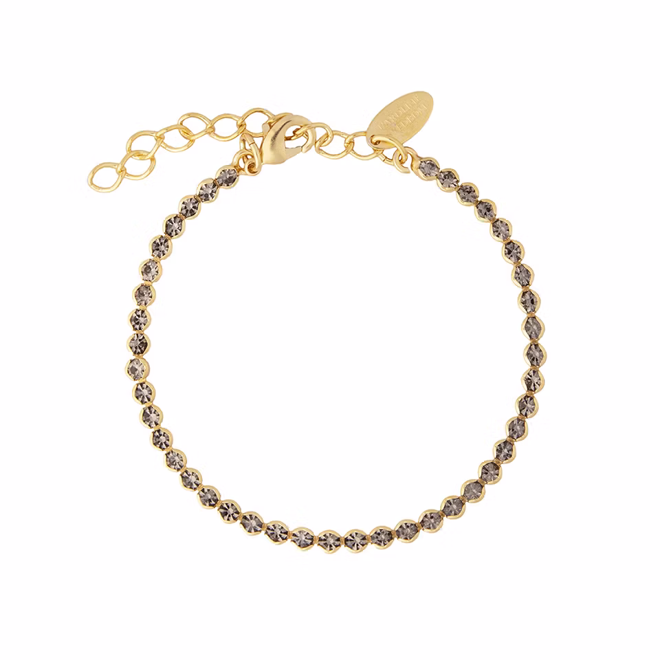 Siri Bracelet Gold/ Black Diamond