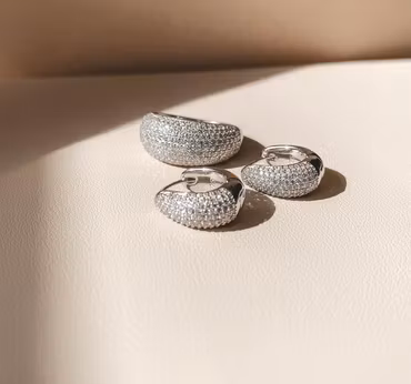 Odette Earrings Silver