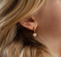 Chérie Earrings Gold