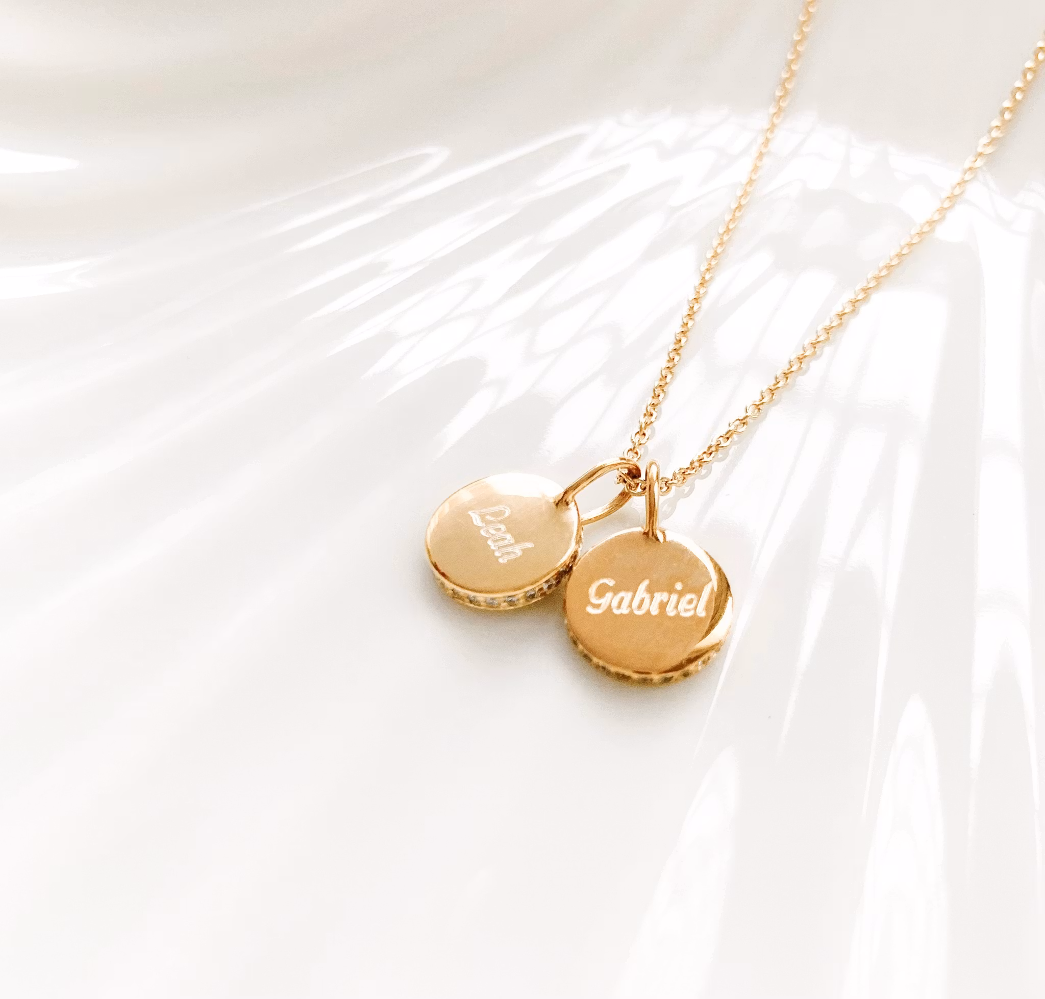 Mini Name Coin Gold
