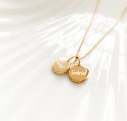 Mini Name Coin Gold