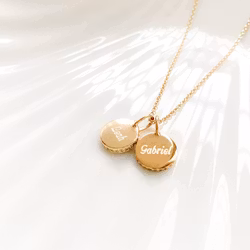 Mini Name Coin Gold