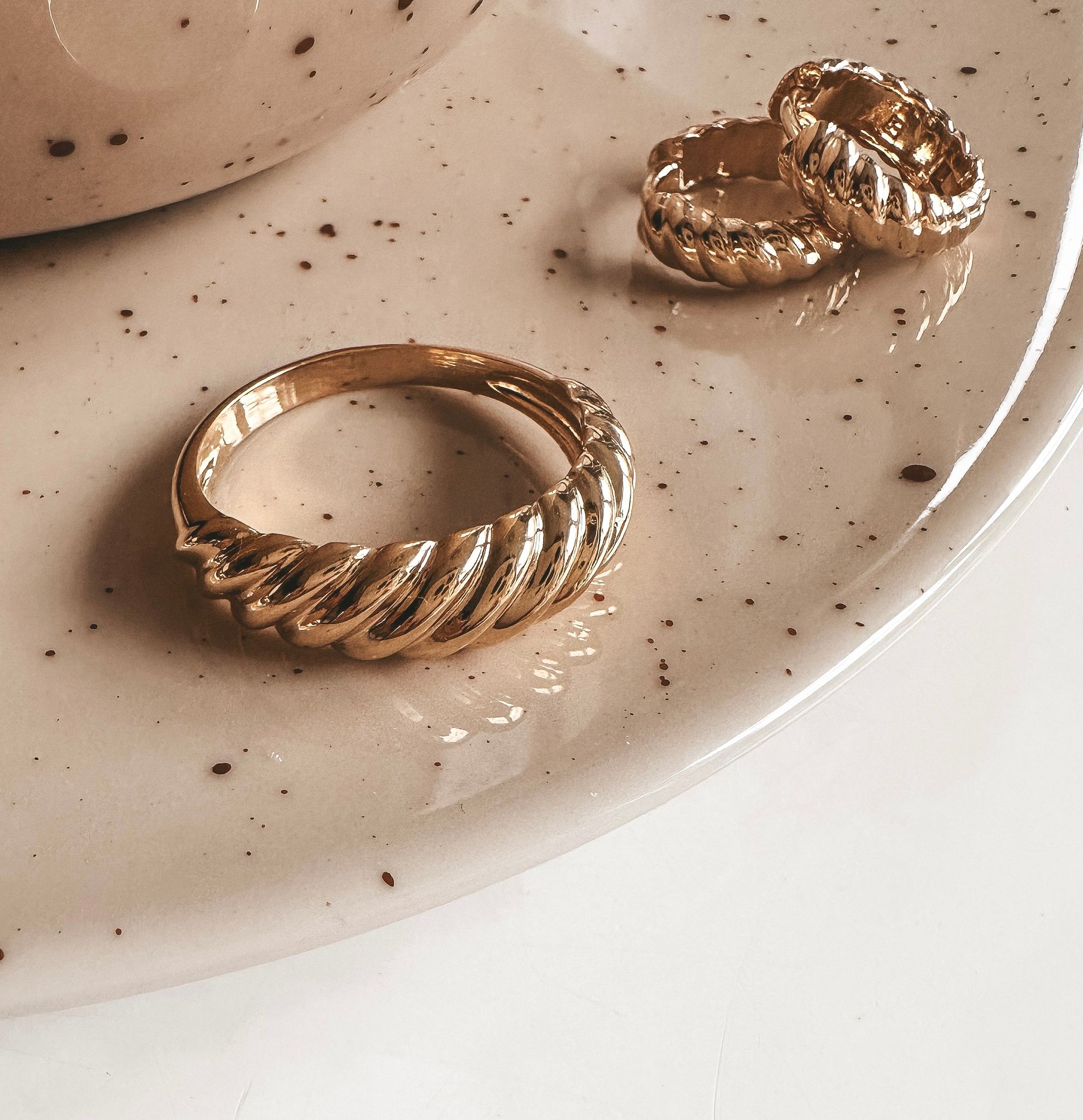 Croissant mini Hoops Gold