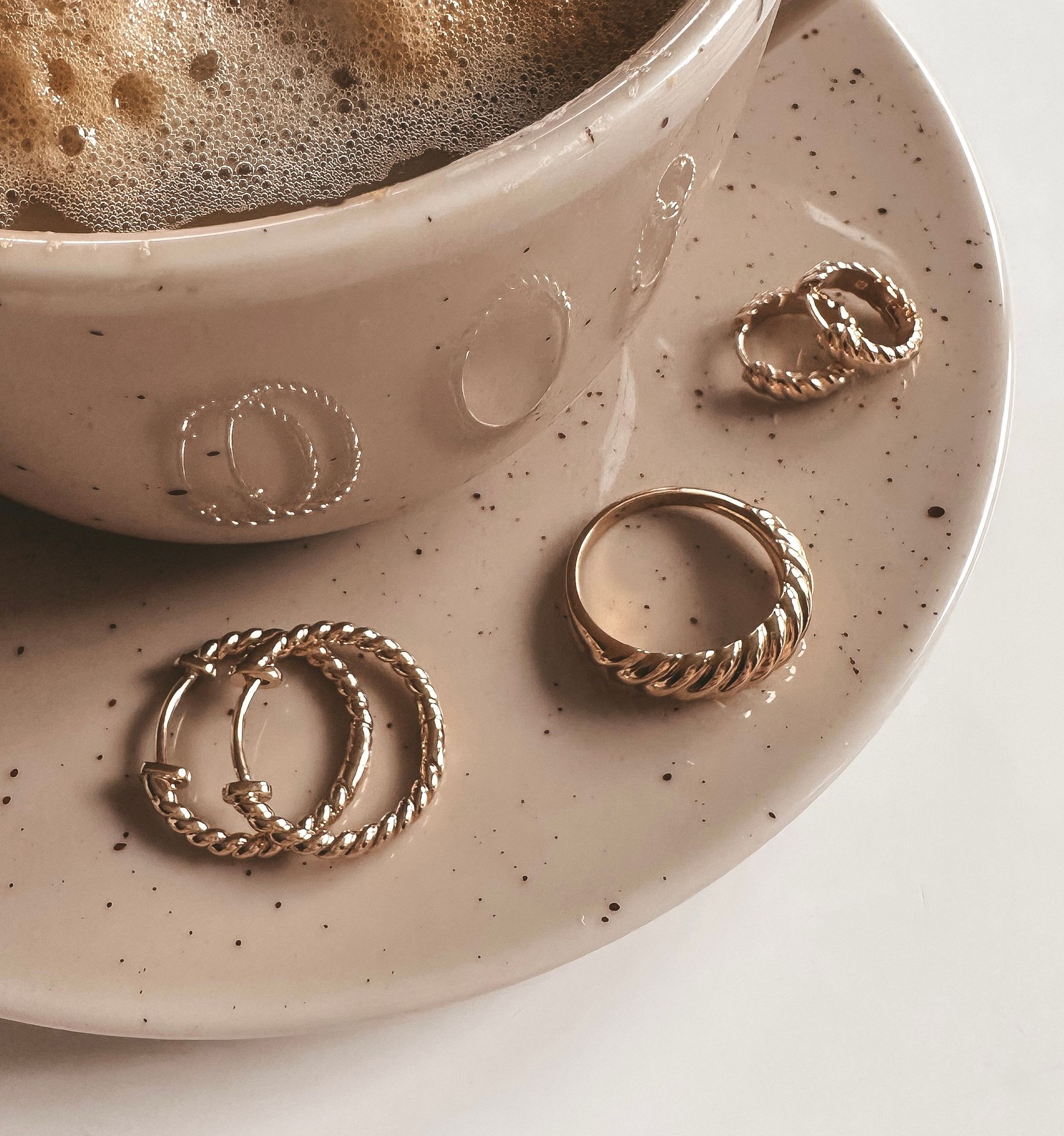 Croissant mini Hoops Gold