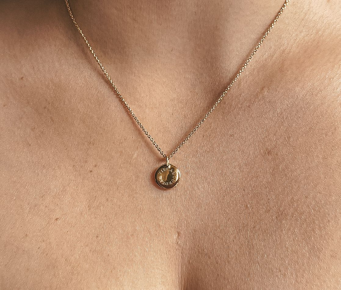 Love of my life Necklace Gold