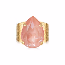 Classic Drop Ring Gold/ Flamingo Ignite