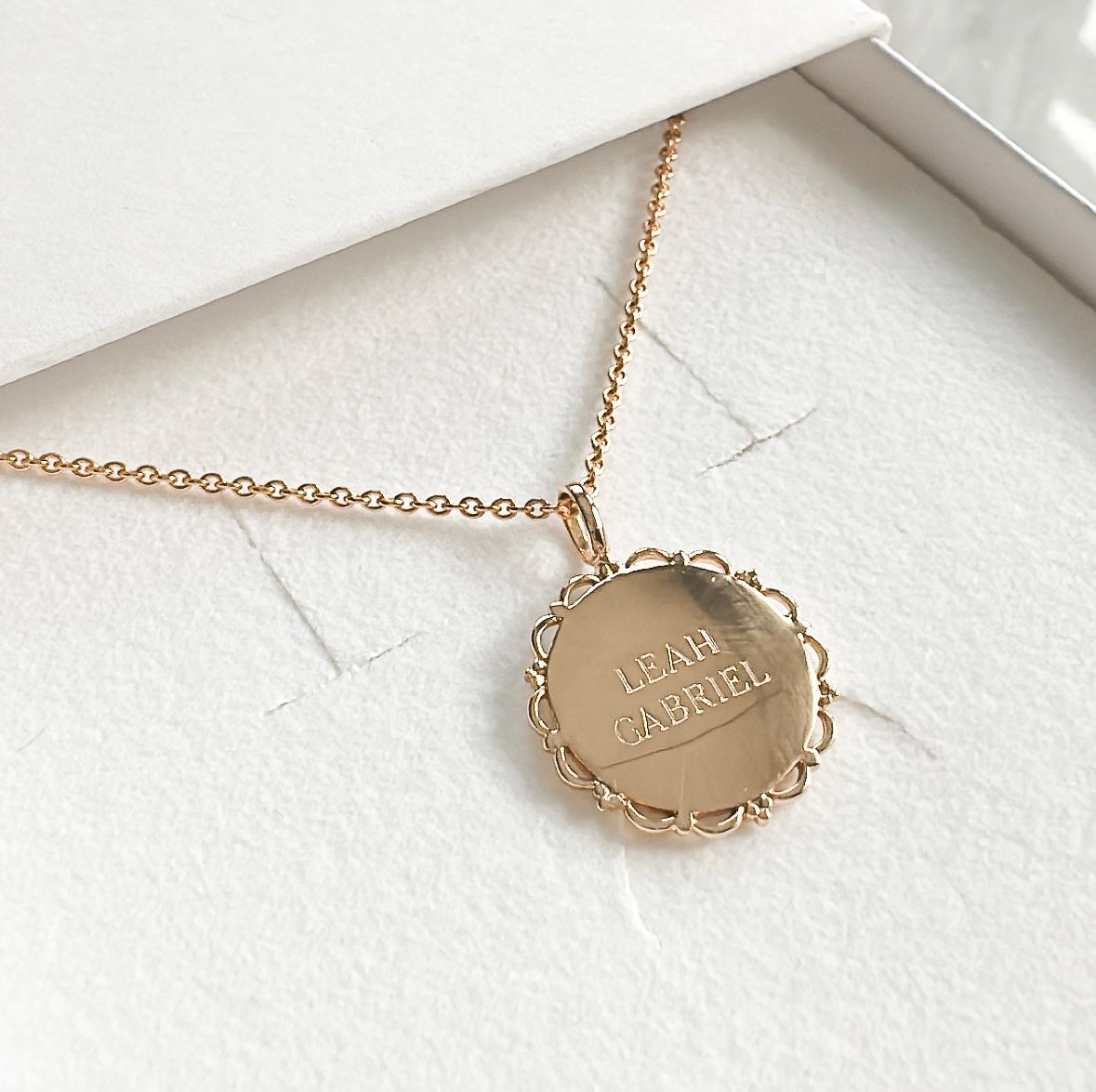 Claire Name Coin Gold