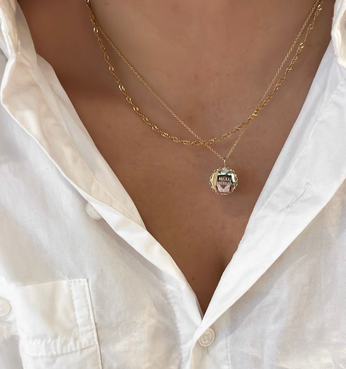 Claire Name Coin Gold