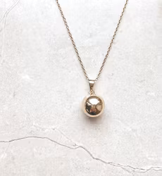 Golden Globe Necklace