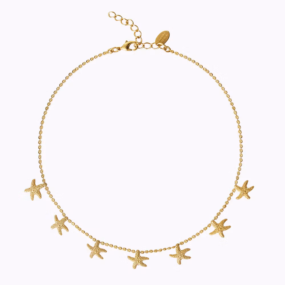 Sea Star Choker Gold