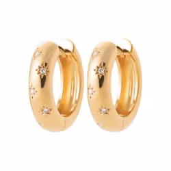 Stargazing Earrings Gold