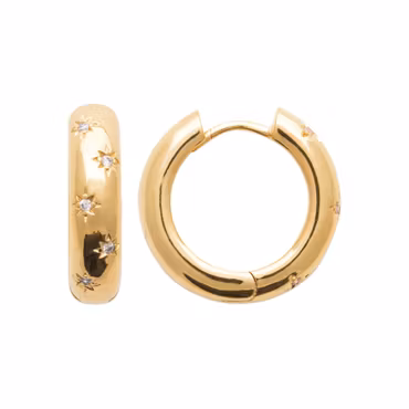Stargazing Earrings Gold
