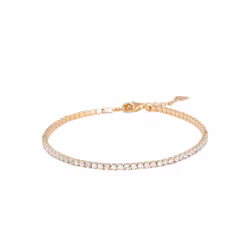 Serena Bracelet Crystal Gold