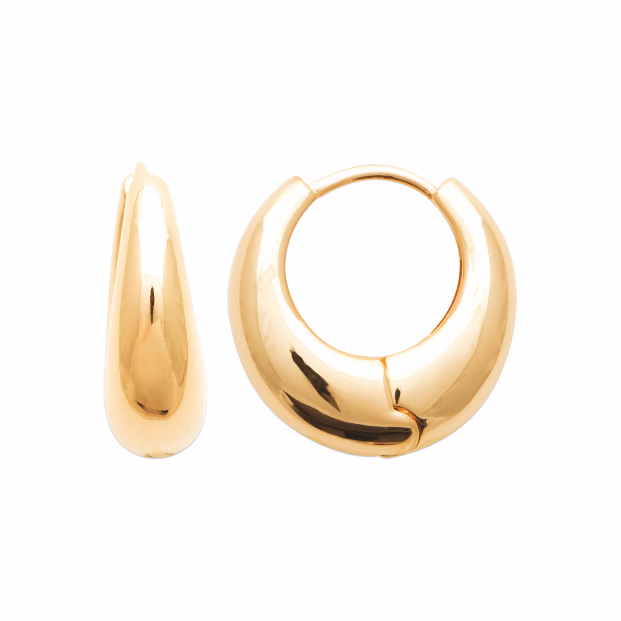 Chunky Hoops Gold