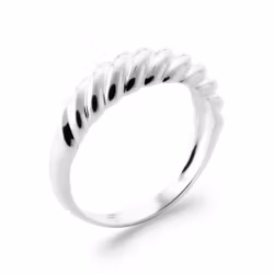 Croissant Ring Silver