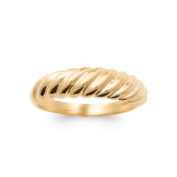 Croissant Ring Gold