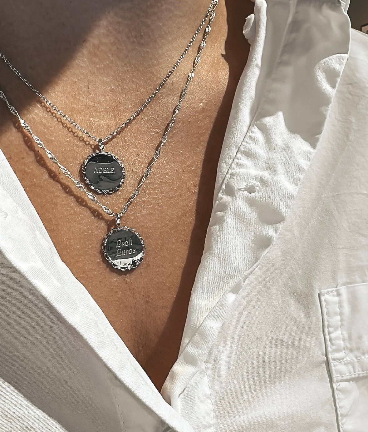 Claire Name Coin Silver