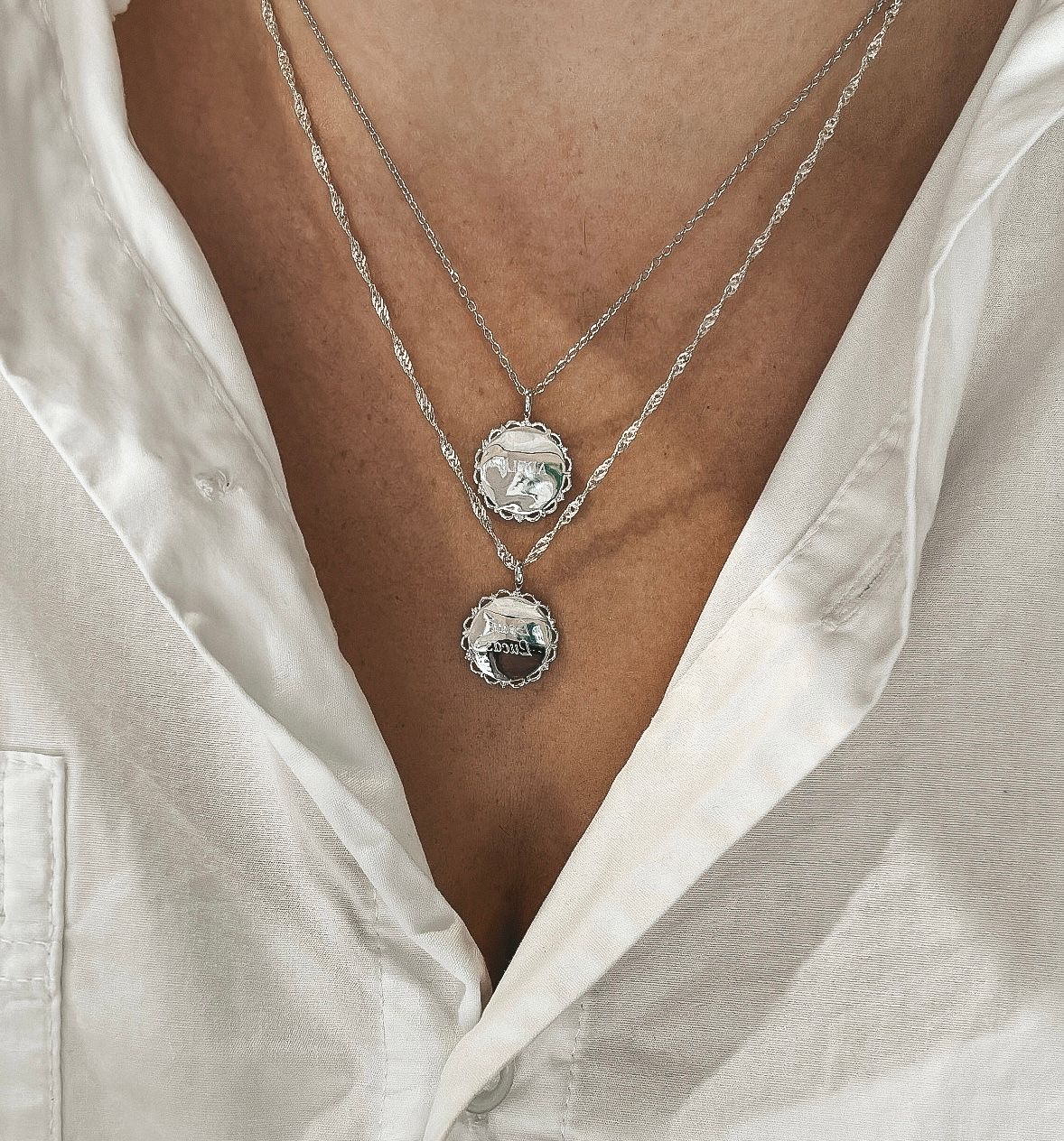 Claire Name Coin Silver