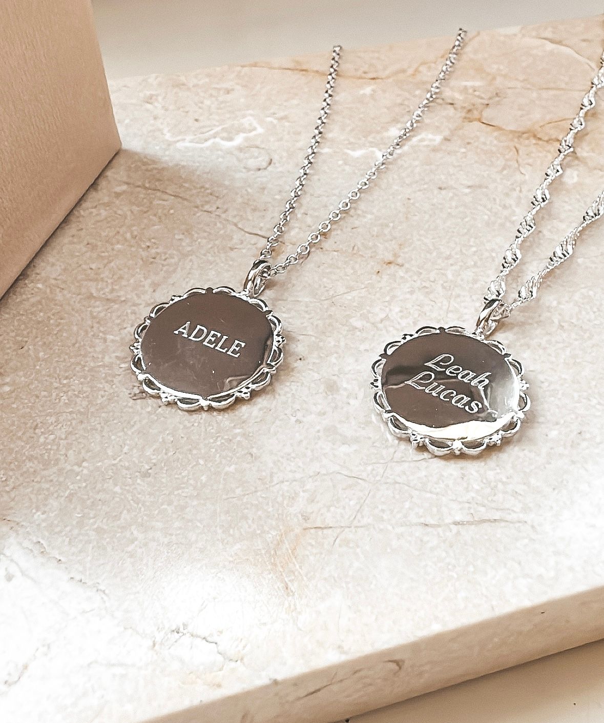 Claire Name Coin Silver