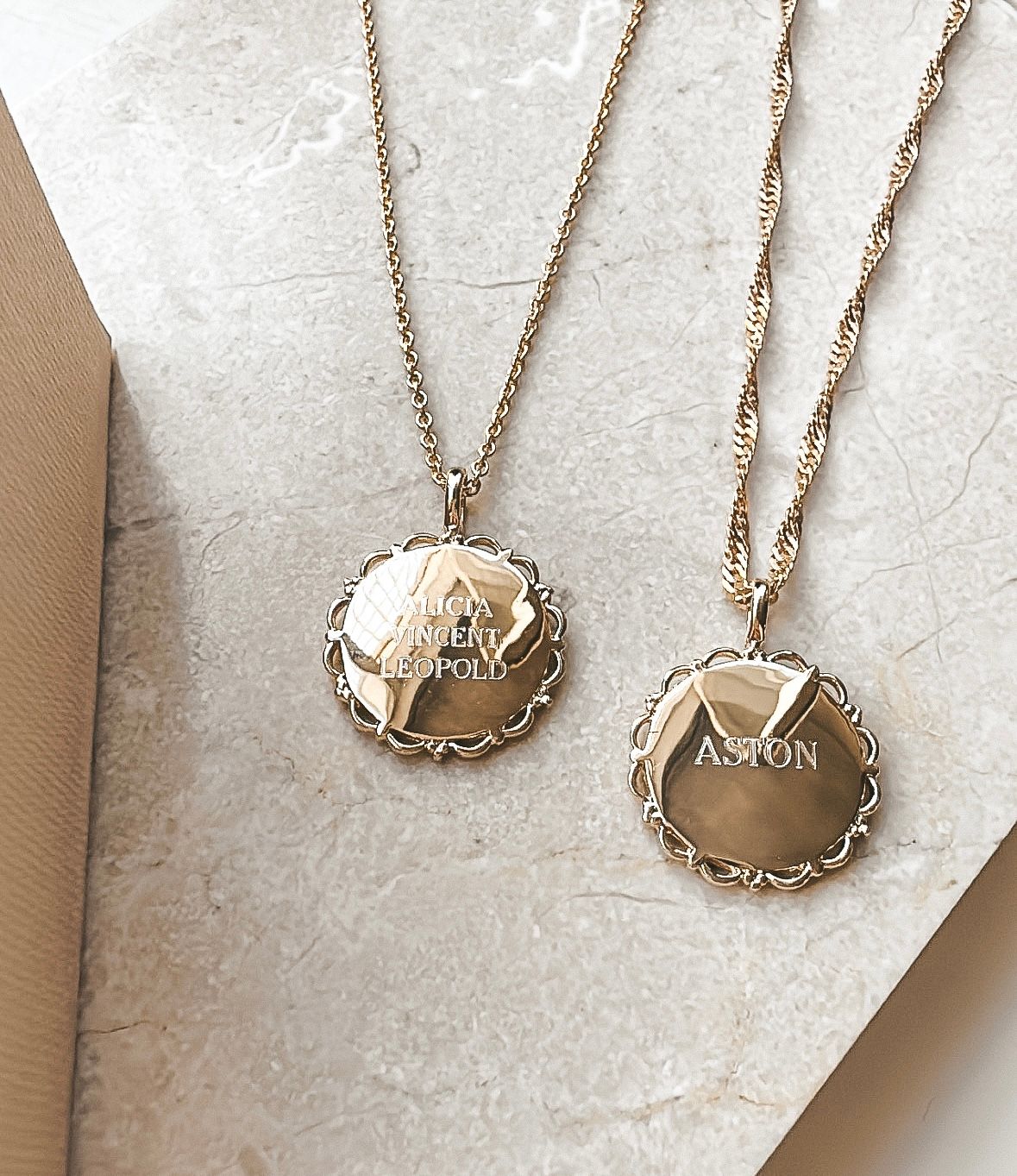 Claire Name Coin Gold