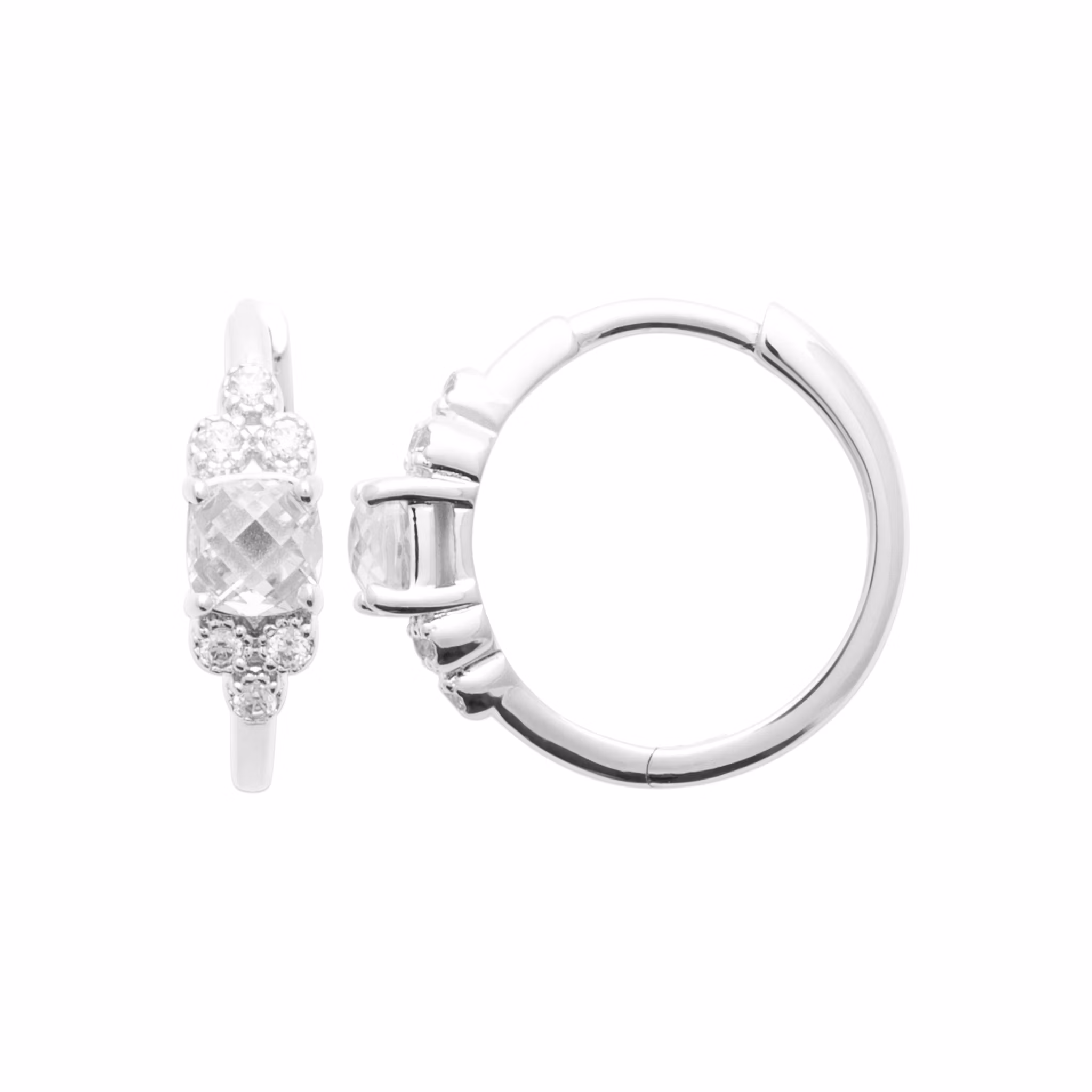 Lea Earrings Silver