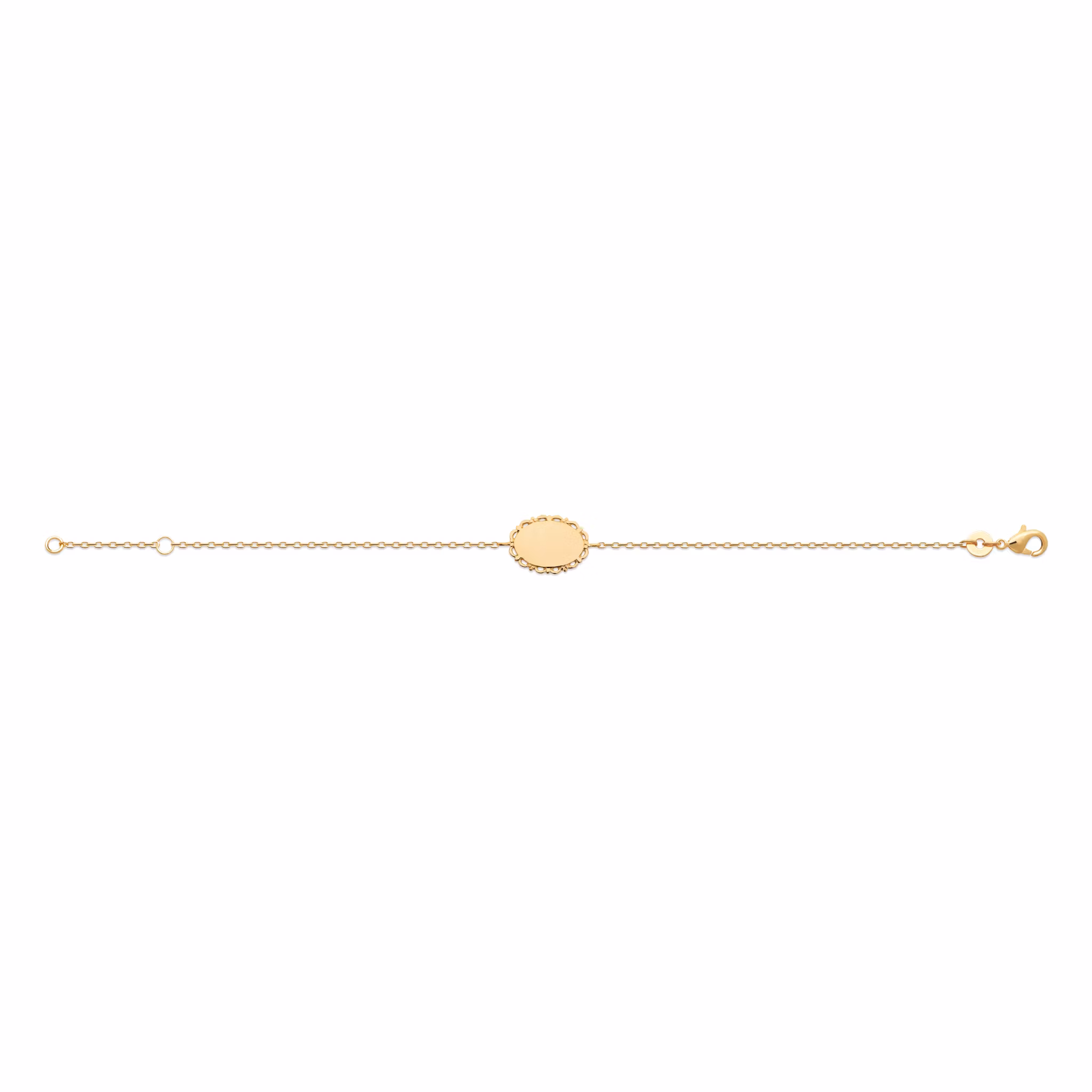Claire Name Bracelet Gold