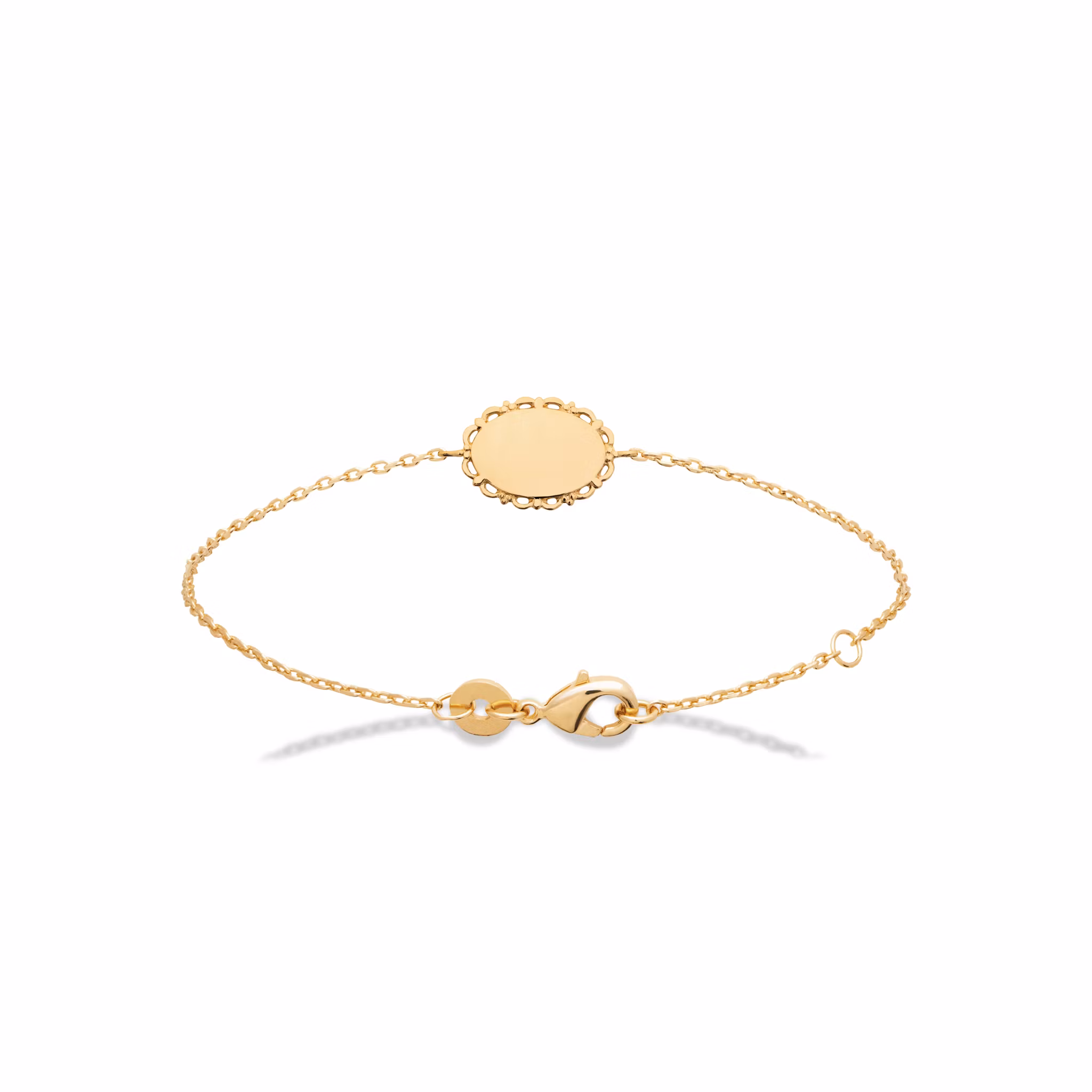 Claire Name Bracelet Gold