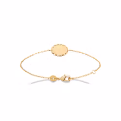 Claire Name Bracelet Gold