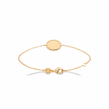 Claire Name Bracelet Gold