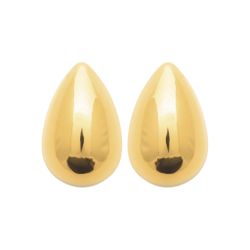 Bold Drop Earrings Gold PVD