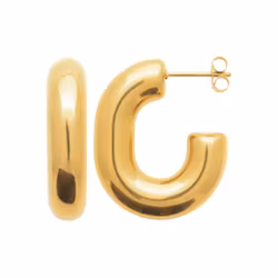 Chunky Hoops Gold PVD
