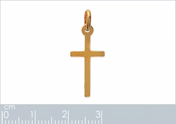 Cross Necklace Gold