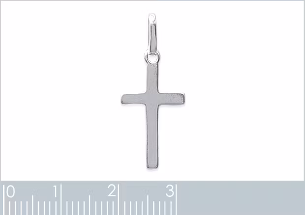 Cross Necklace Silver