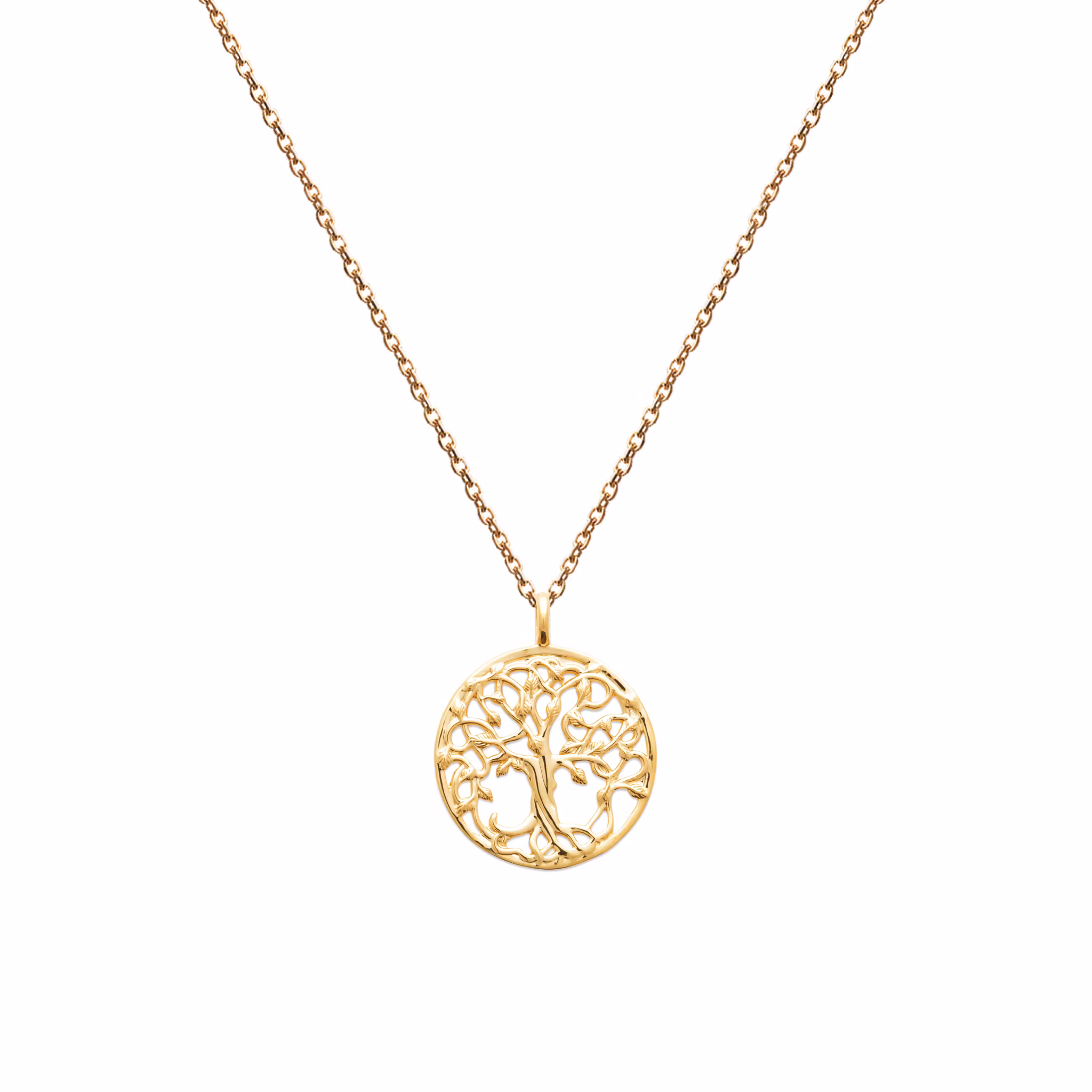 Tree Of Life Necklace Gold