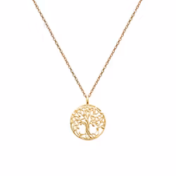 Tree Of Life Necklace Gold