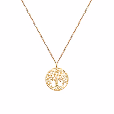 Tree Of Life Necklace Gold