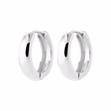 Classic Hoops Silver