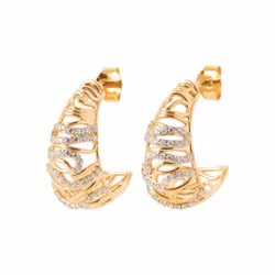 Blanche Earrings Gold