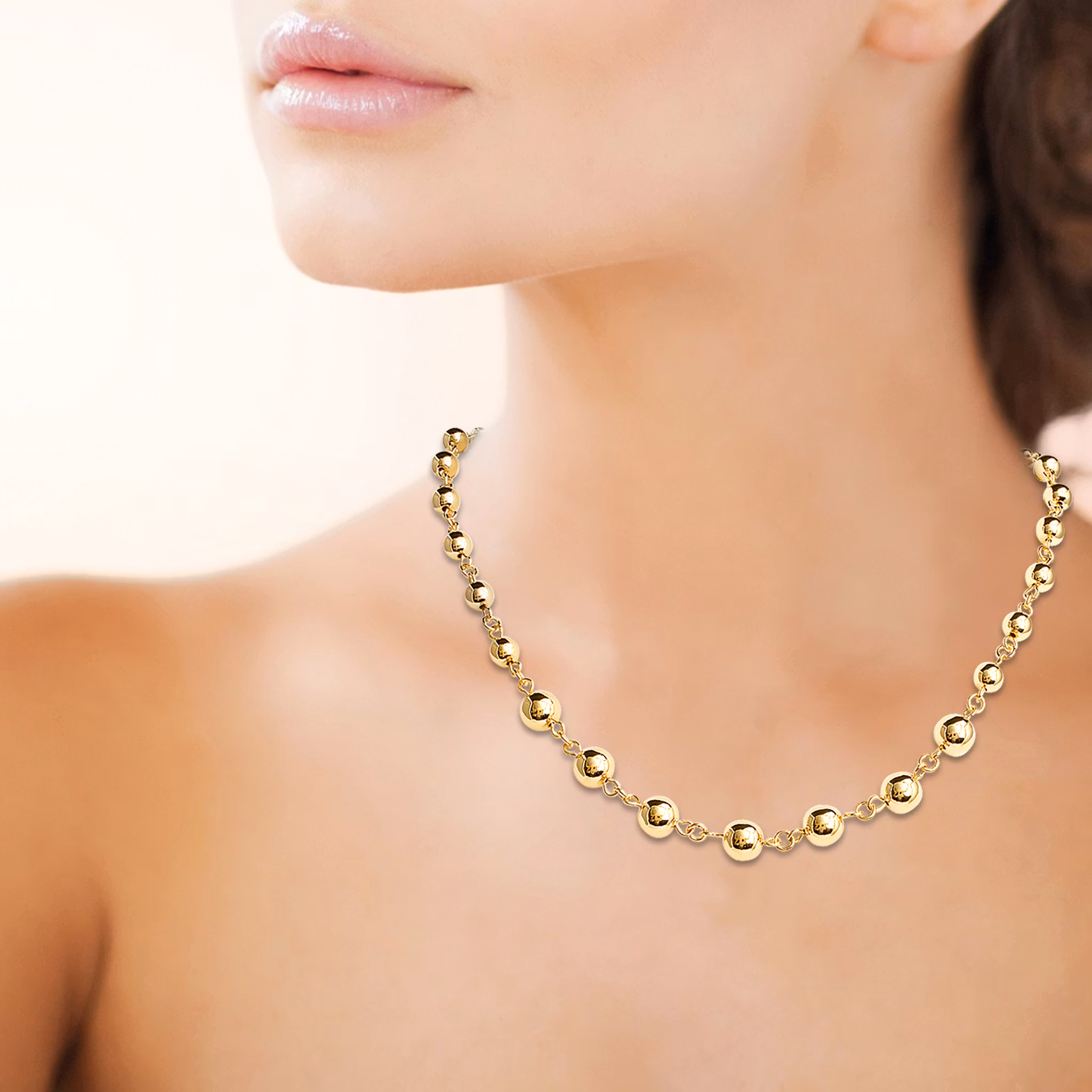 Grand Golden Globe Necklace