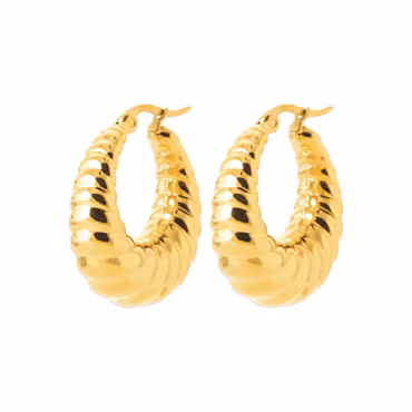 Sylvie Earrings Gold PVD