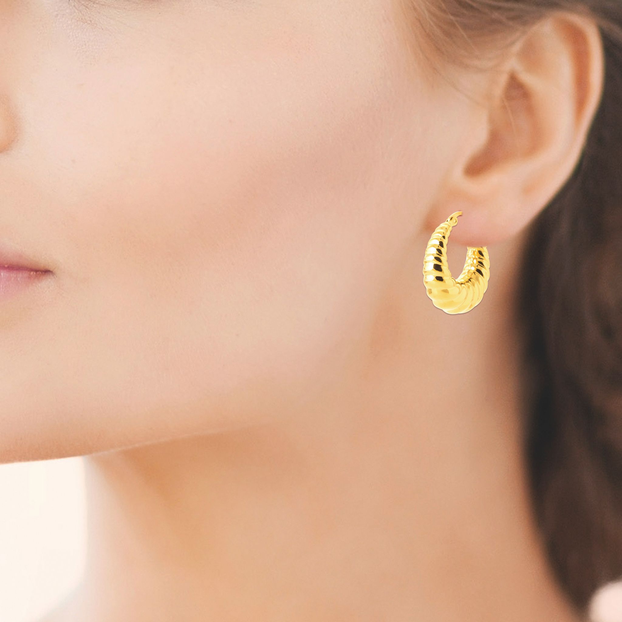 Sylvie Earrings Gold PVD