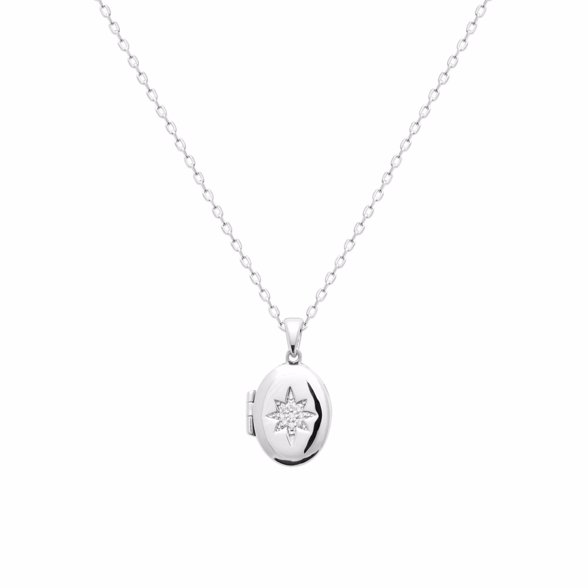 Stargazing Necklace Silver
