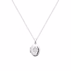 Stargazing Necklace Silver