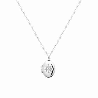 Stargazing Necklace Silver