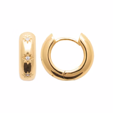 Stargazing Mini Earrings Gold