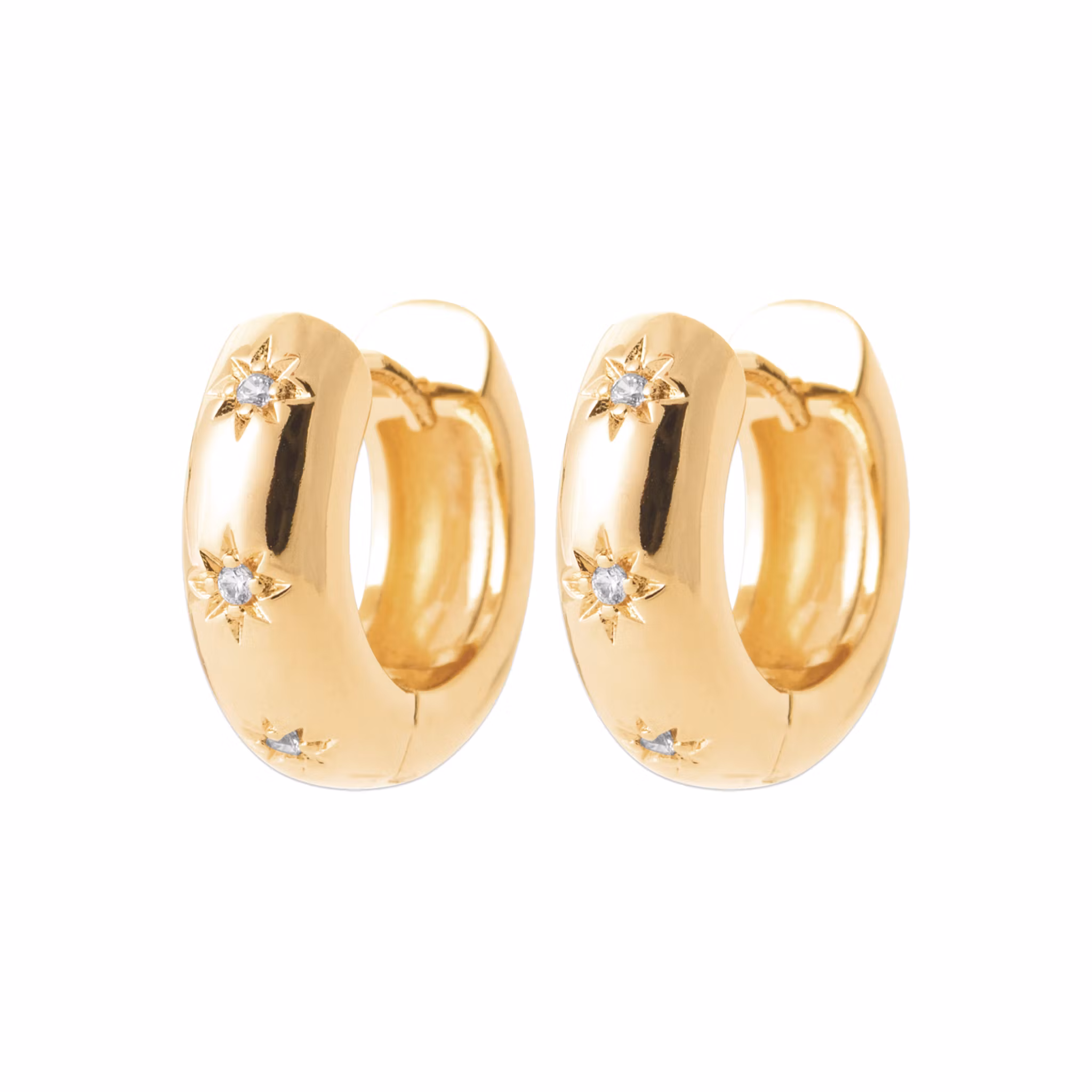 Stargazing Mini Earrings Gold