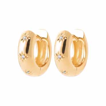 Stargazing Mini Earrings Gold