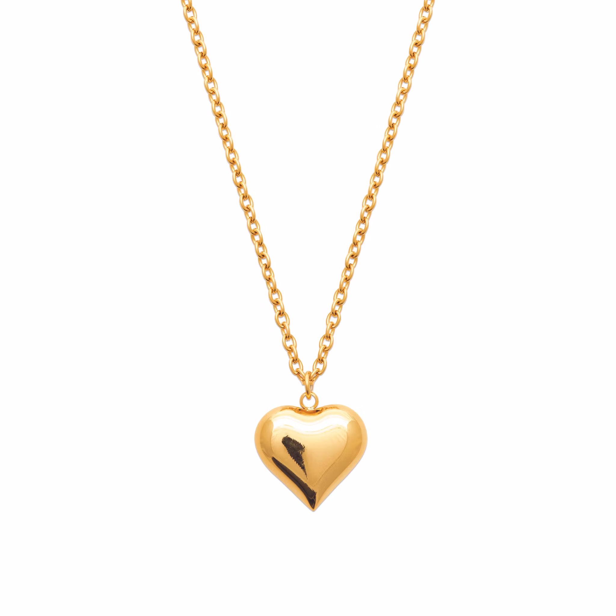 Amore Long Necklace Gold