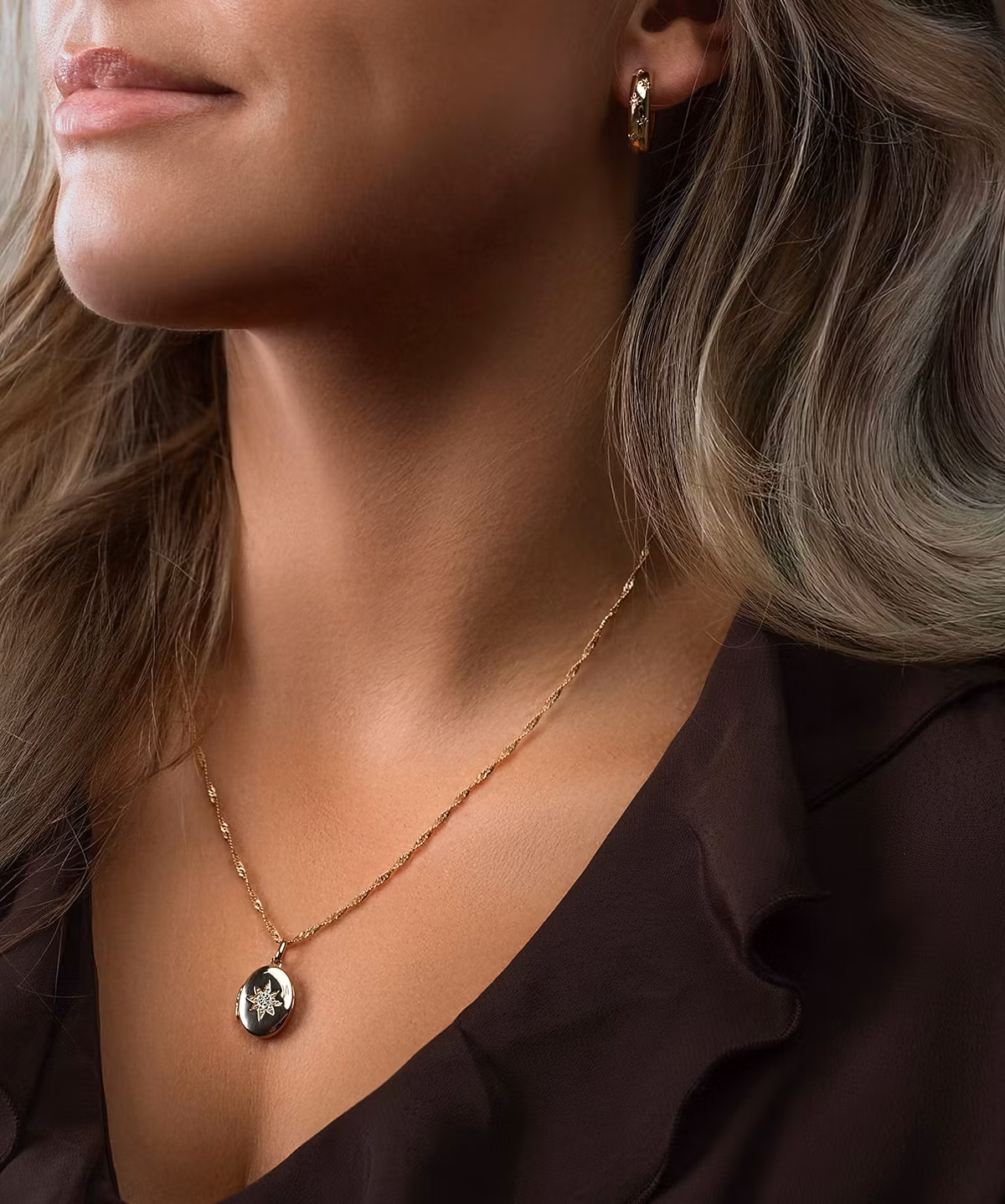 Stargazing Necklace Gold